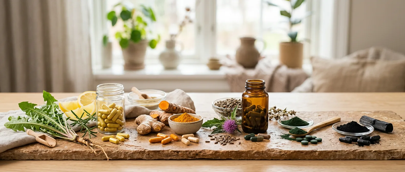 Beste detox-tilskudd 2026 – testet og sammenlignet