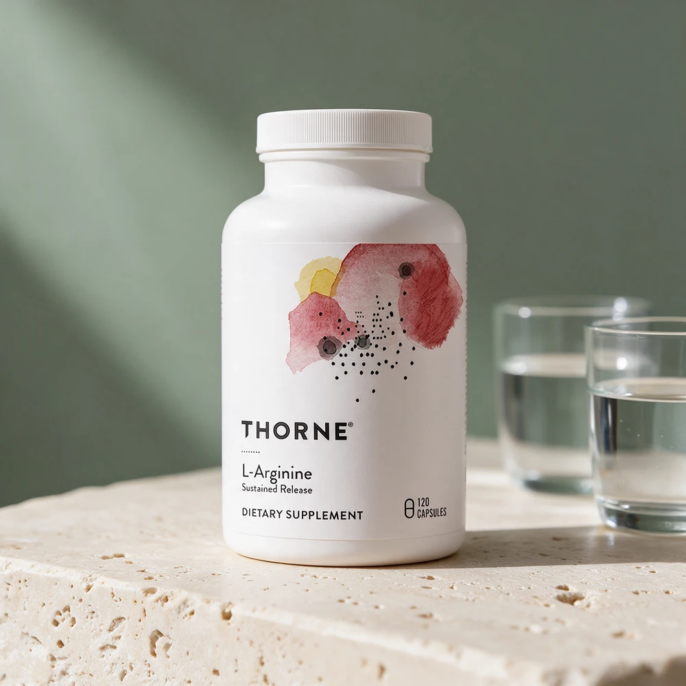 Thorne L-Arginine Sustained Release med 120 depotkapsler
