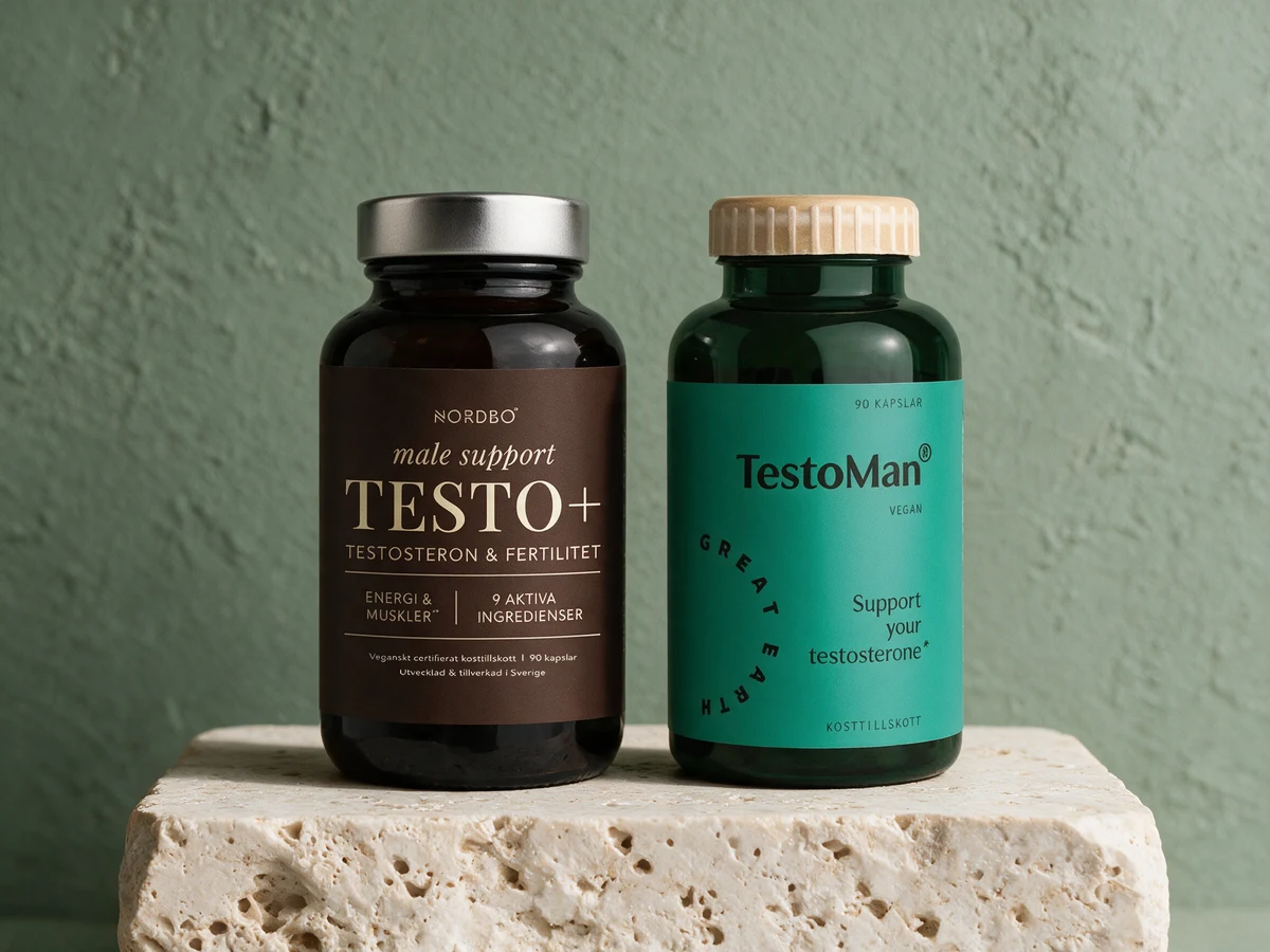Nordbo Testo+ og Great Earth TestoMan