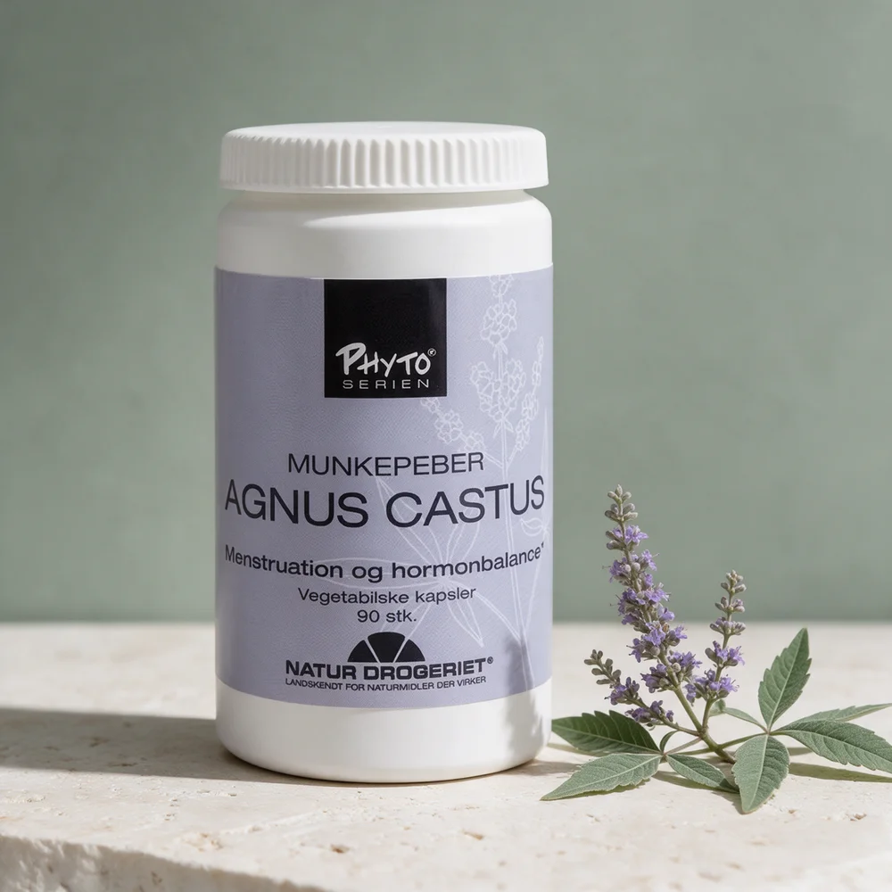 Natur Drogeriet Agnus Castus, boks med 90 plantekapsler