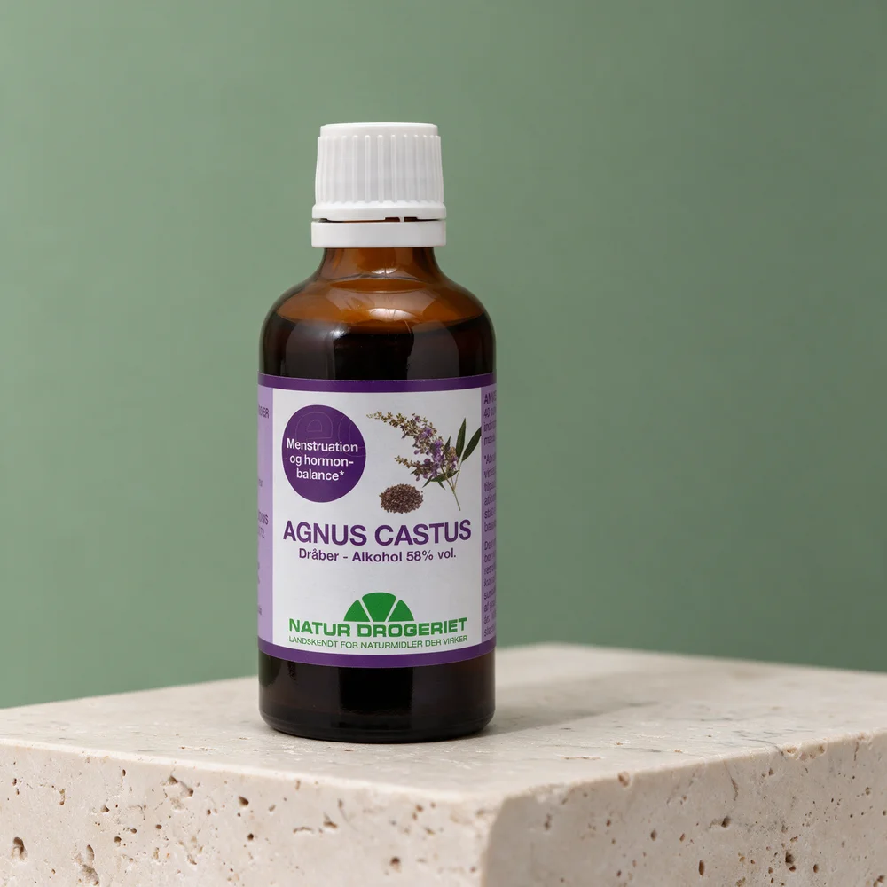 Natur Drogeriet Agnus Castus dråper, glassflaske med 50 ml