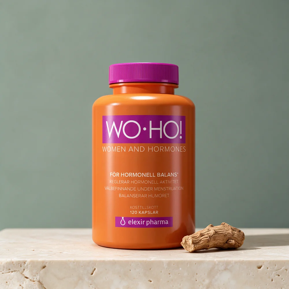 Elexir Pharma Wo-Ho! med 120 myke kapsler