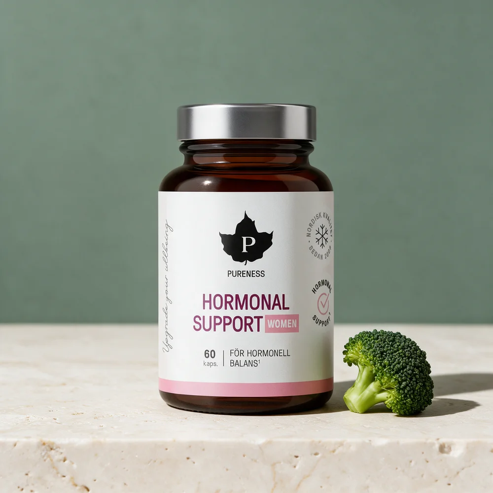 Pureness Hormonal Support Women, glass med 60 plantekapsler