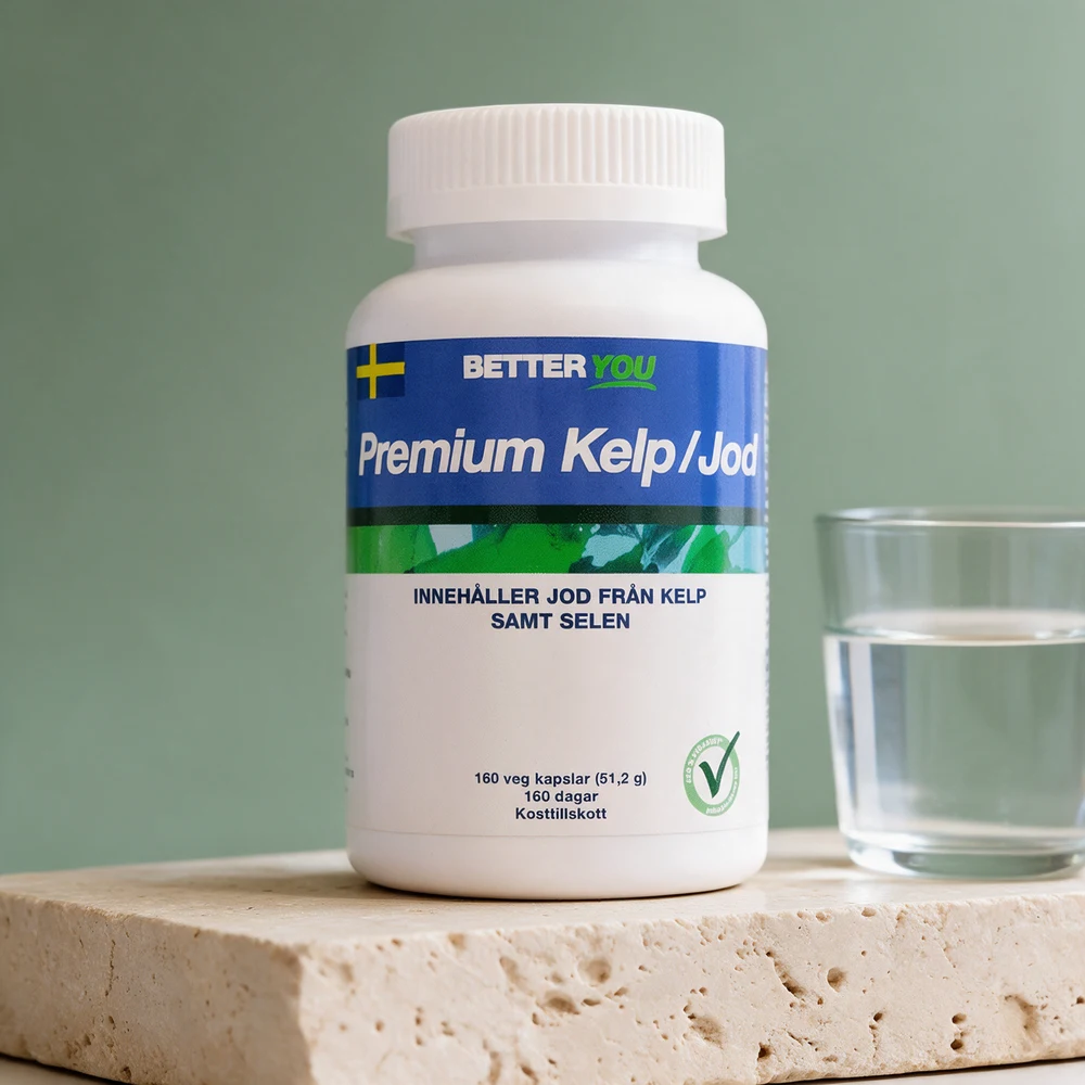 Better You Premium Kelp/Jod, boks med 160 kapsler