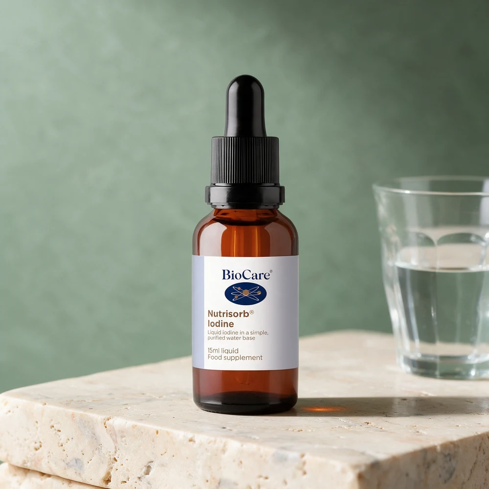BioCare Nutrisorb Iodine, 15 ml dråpeflaske med pipette