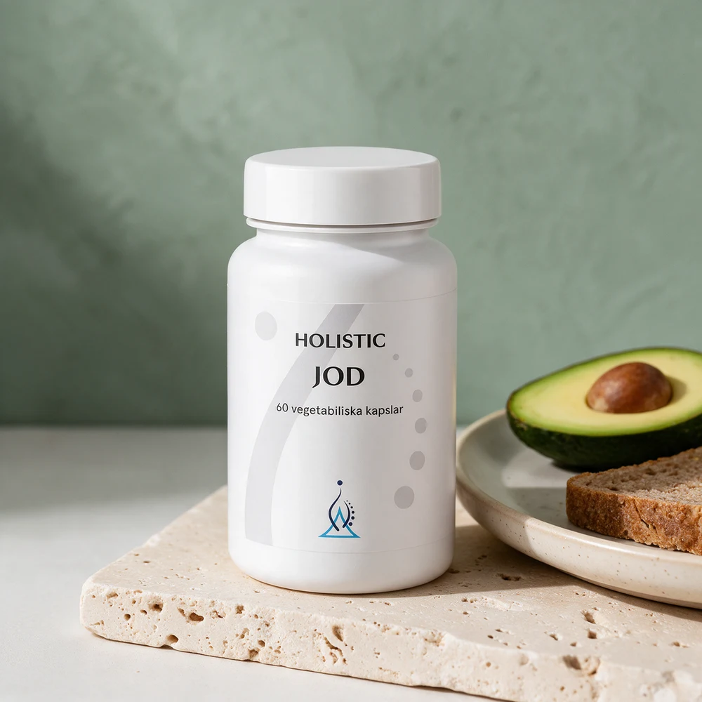 Holistic Jod, boks med 60 vegetabilske kapsler