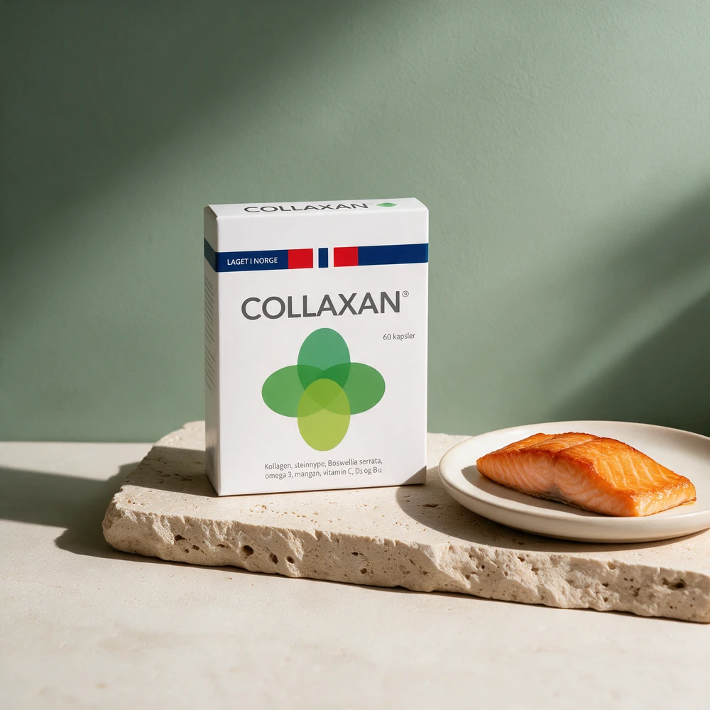 Collaxan med 60 myke kapsler