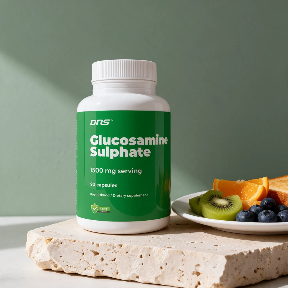 DNS Glucosamine Sulphate, 1 500 mg per dagsdose, 90 kapsler