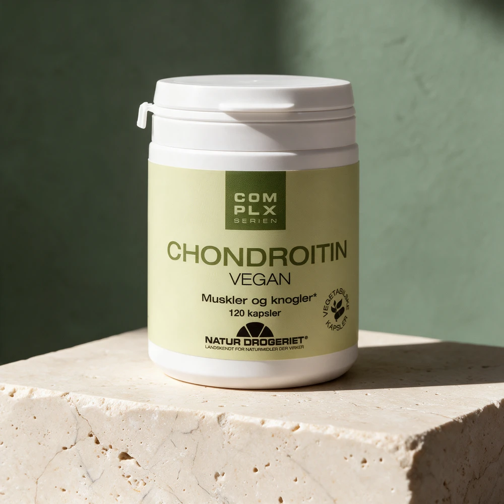 Natur Drogeriet Chondroitin Vegan med 120 vegetabilske kapsler