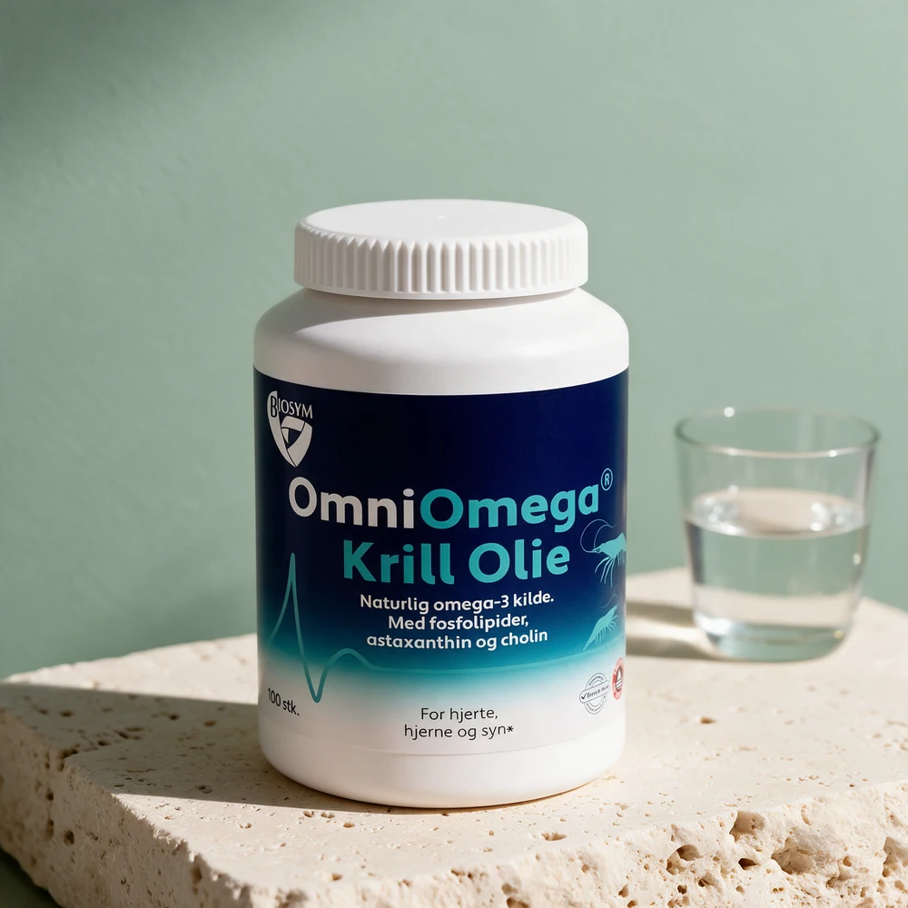 Biosym OmniOmega Krill med 100 kapsler