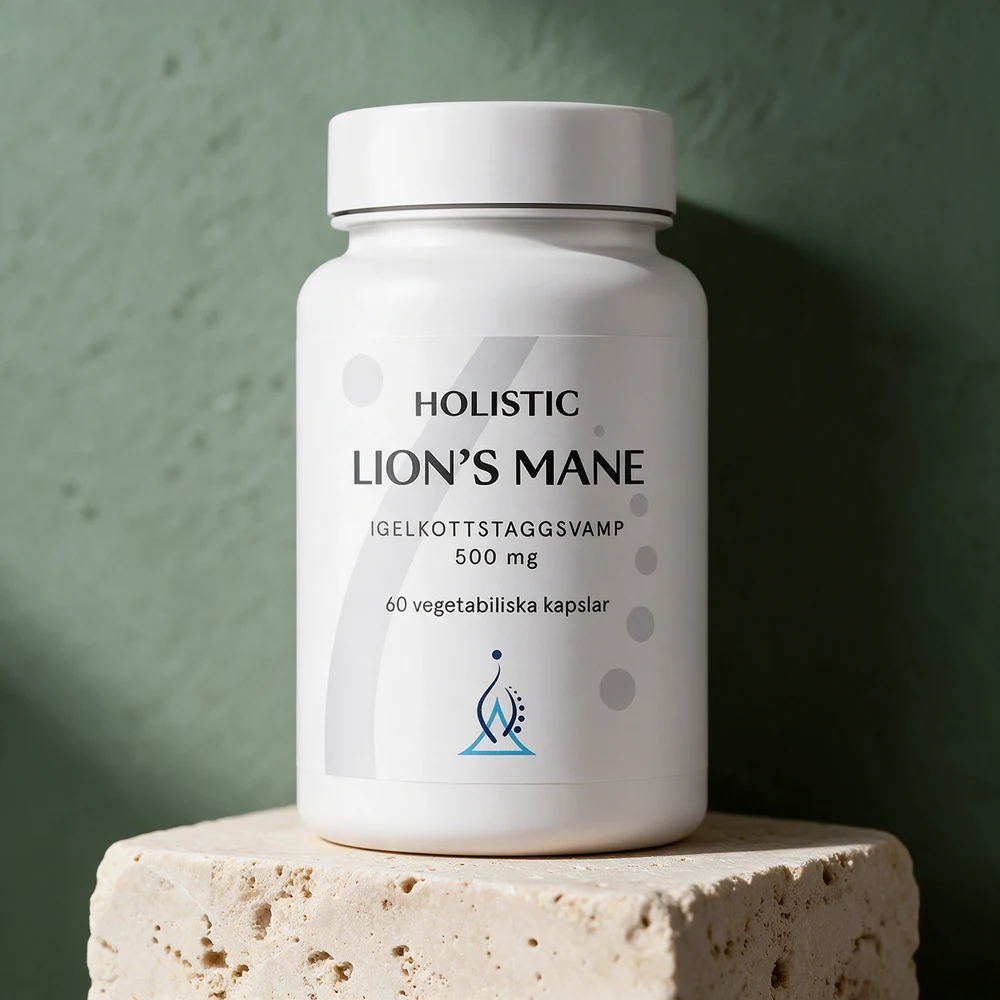 Holistic Lion's Mane 15:1, hvit boks