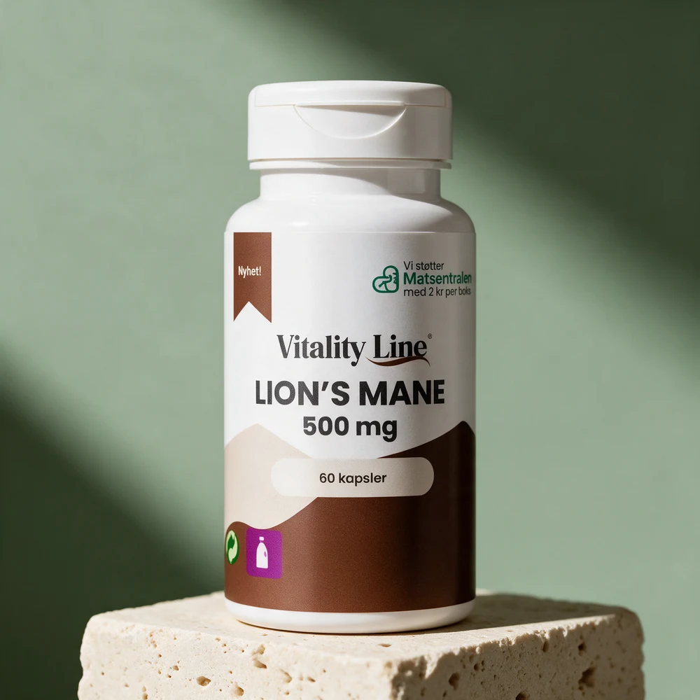 Vitality Line Lion's Mane 500 mg, boks