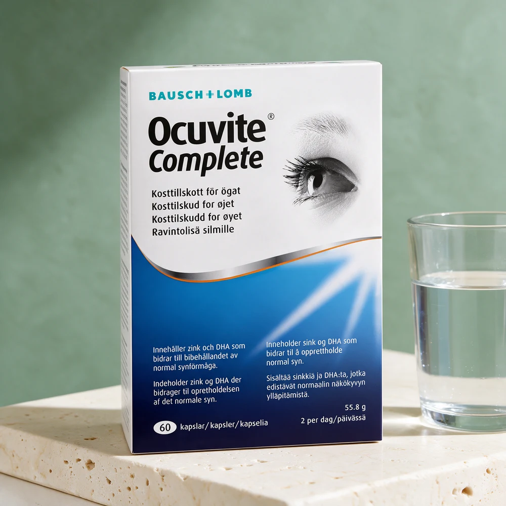 Ocuvite Complete, eske med 60 kapsler