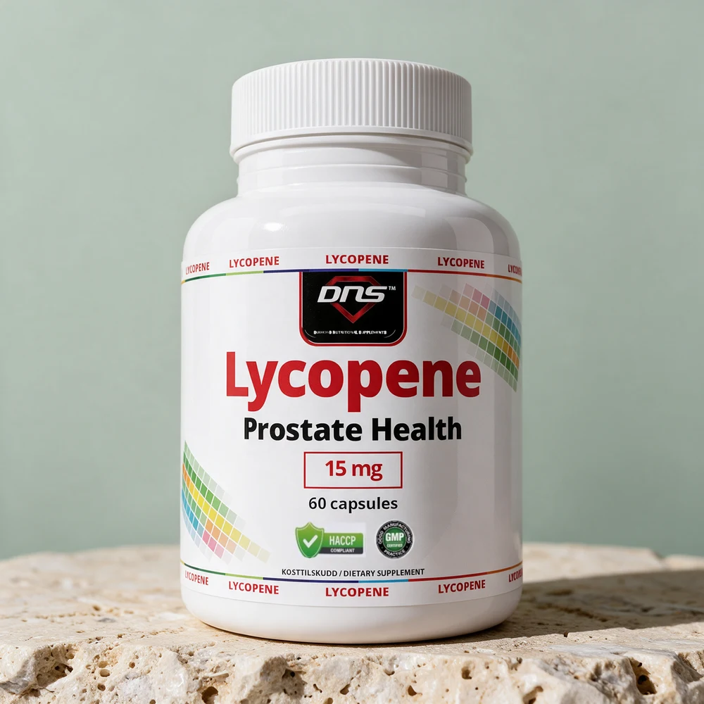 DNS Lycopene, boks med 60 kapsler à 15 mg