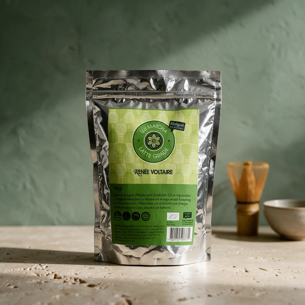 Renée Voltaire Uji Latte Grade, refillpose med 200 gram matcha