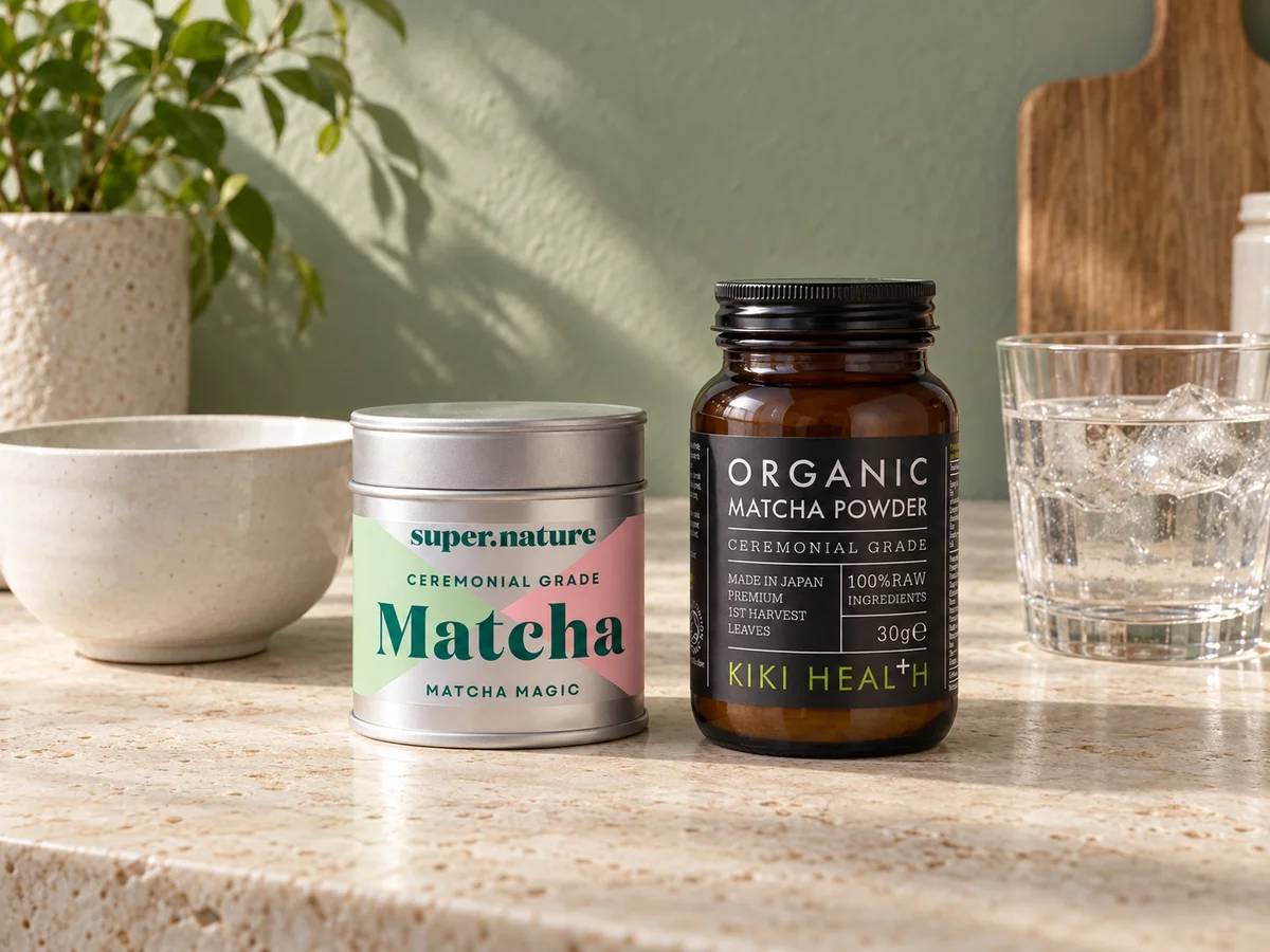 Supernature Matcha og Kiki Health Matcha Ceremonial