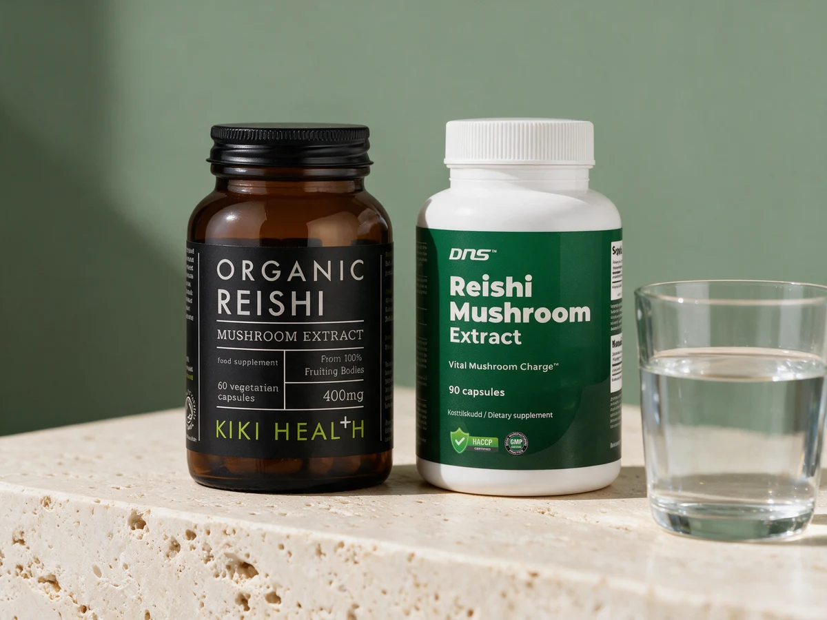 Kiki Health Organic Reishi Extract og DNS Reishi Mushroom Extract