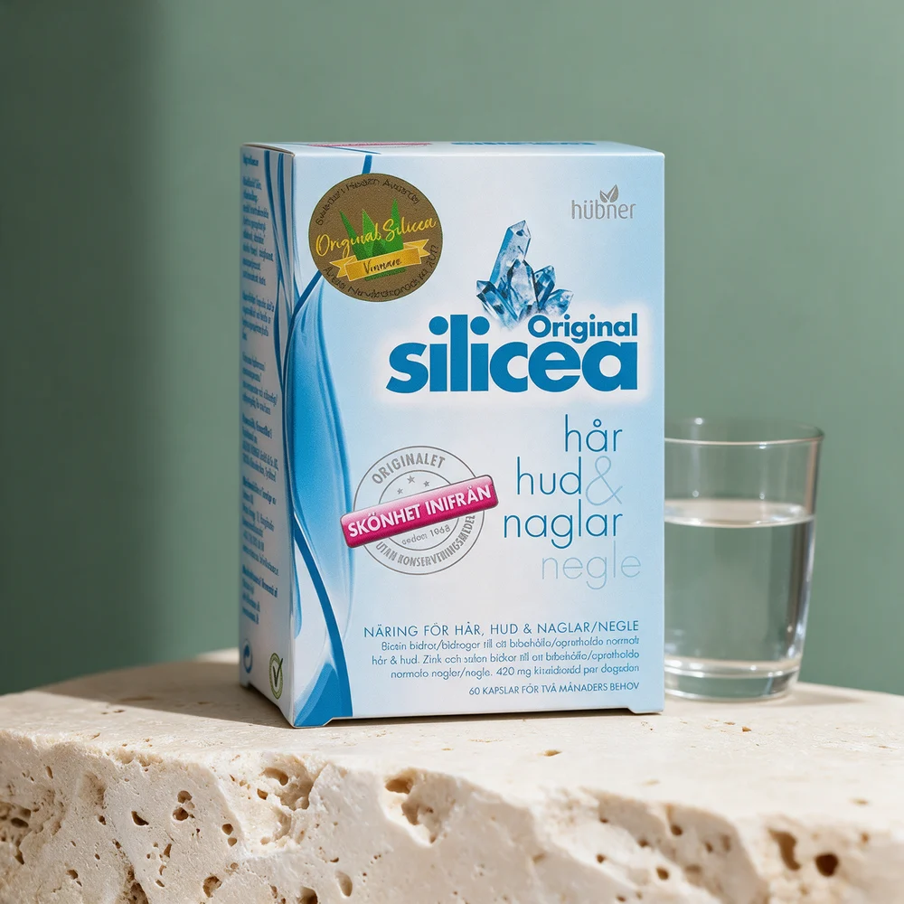 Silicea Original, kartong med 60 kapsler for to måneders bruk