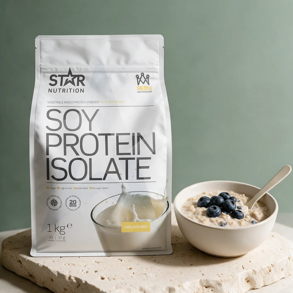 Star Nutrition Soyaproteinisolat naturell, pose med 1 kg