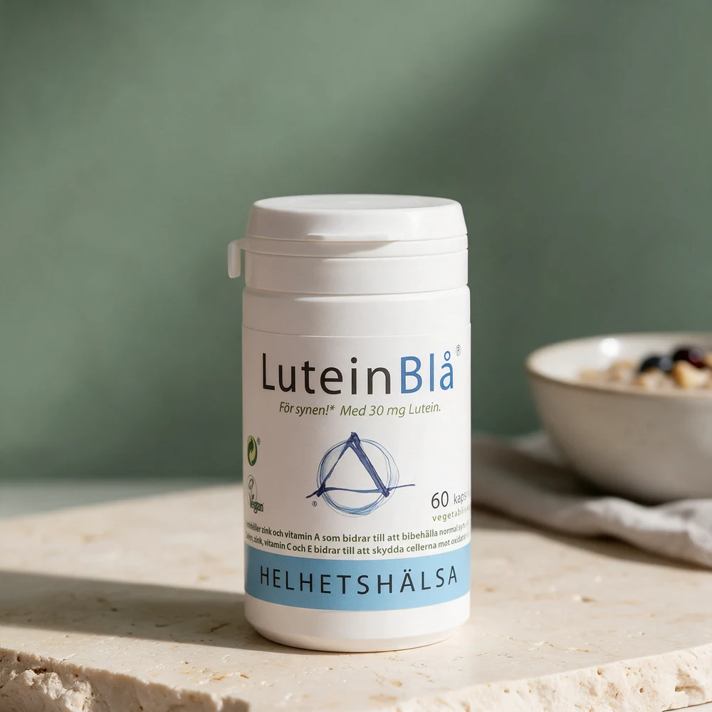 Helhetshälsa LuteinBlå, boks med 60 kapsler