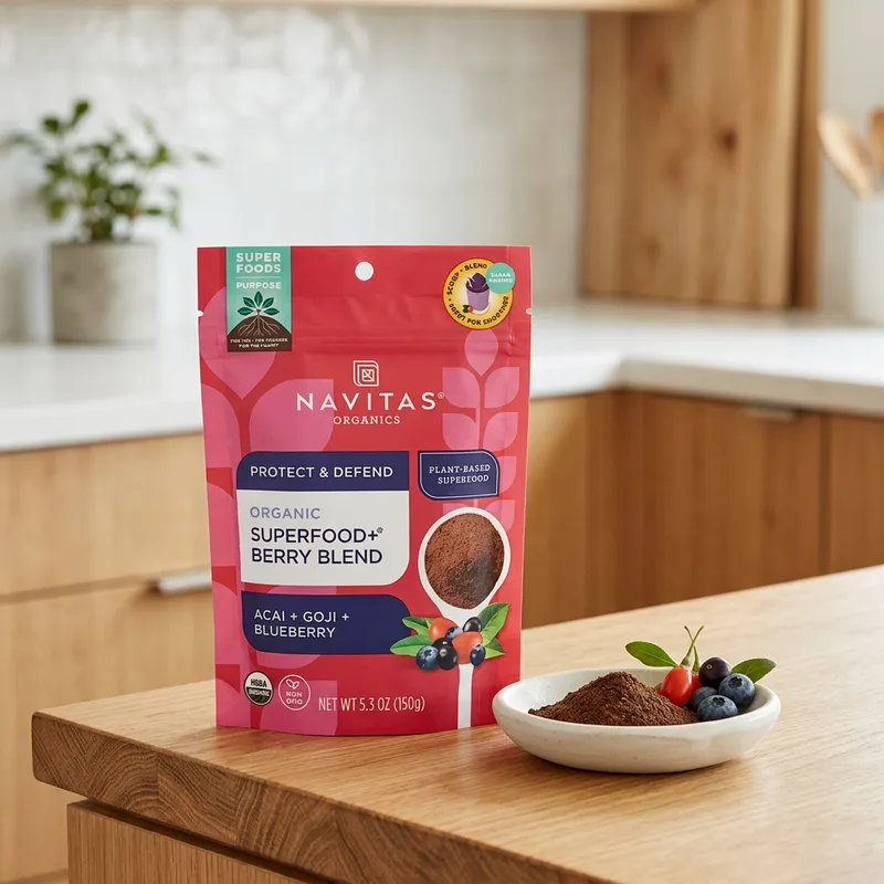 Navitas Organics Superfood+ Berry Blend produktbilde