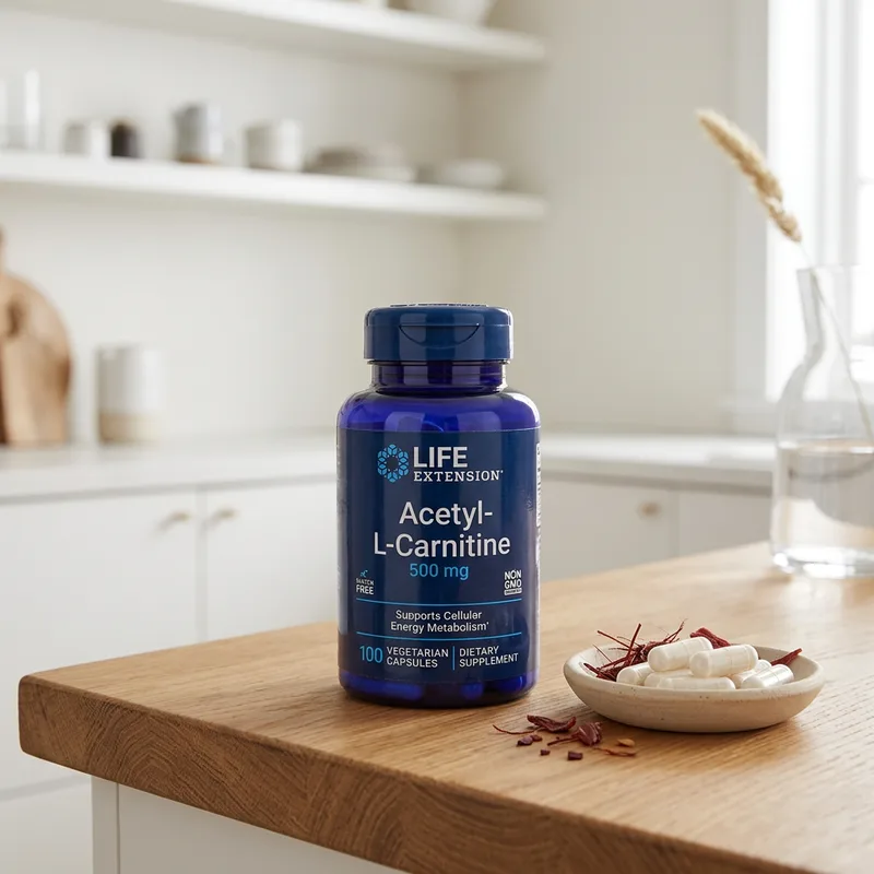 Life Extension Acetyl-L-Carnitine produktbilde