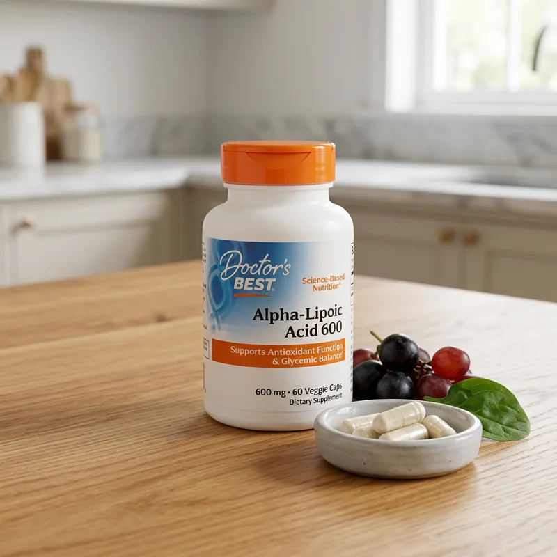 Doctor's Best Alfa-liponsyre 600 mg produktbilde