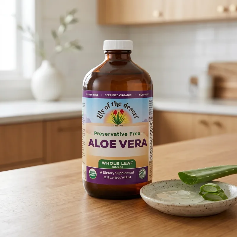 Lily of the Desert Aloe Vera Juice, Whole Leaf Filtered produktbilde