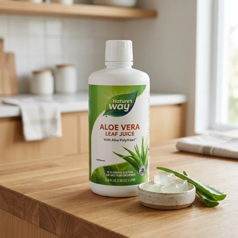 Nature's Way Aloe Vera Leaf Juice produktbilde