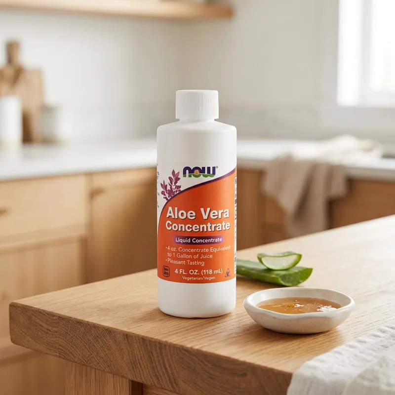 NOW Foods Aloe Vera Concentrate produktbilde