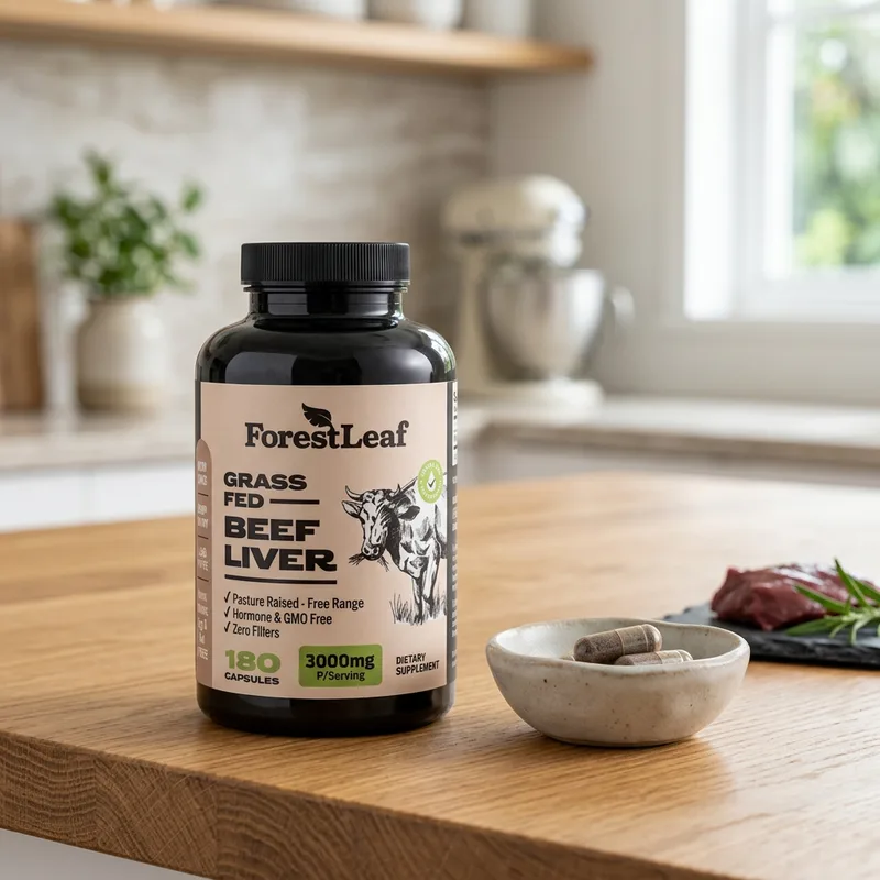 Forest Leaf Grass Fed Beef Liver produktbilde