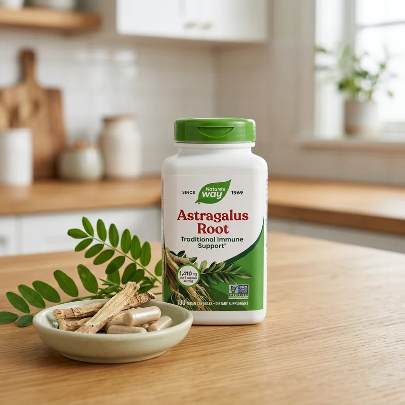 Nature's Way Astragalus Root 470 mg produktbilde