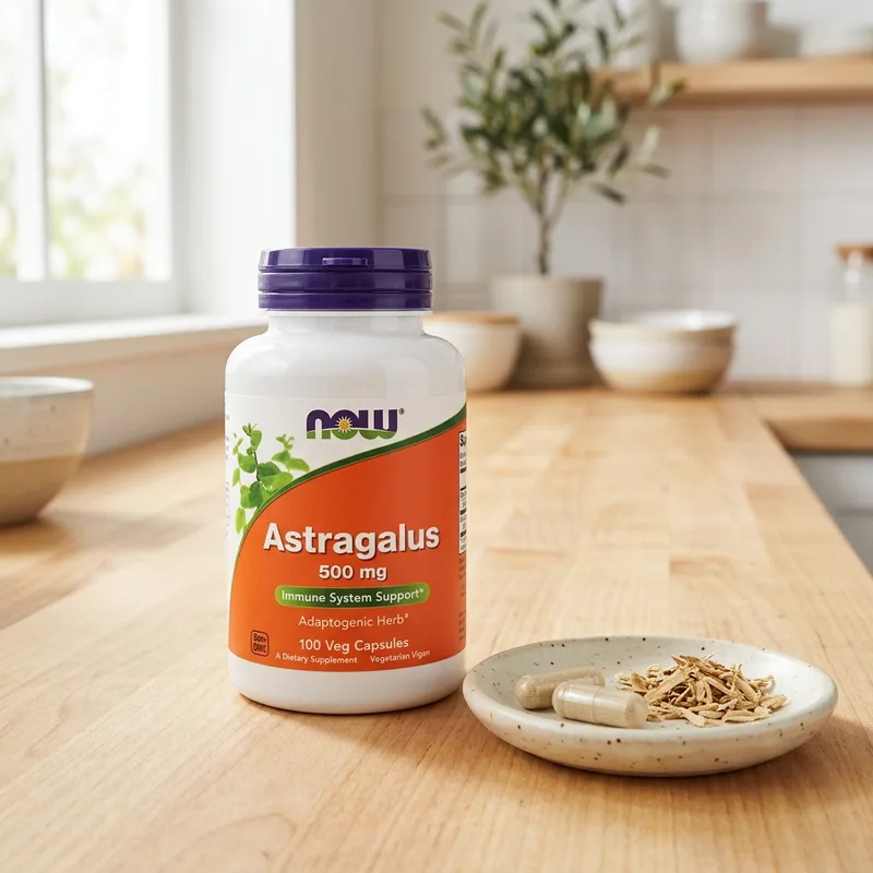 NOW Foods Astragalus 500 mg produktbilde