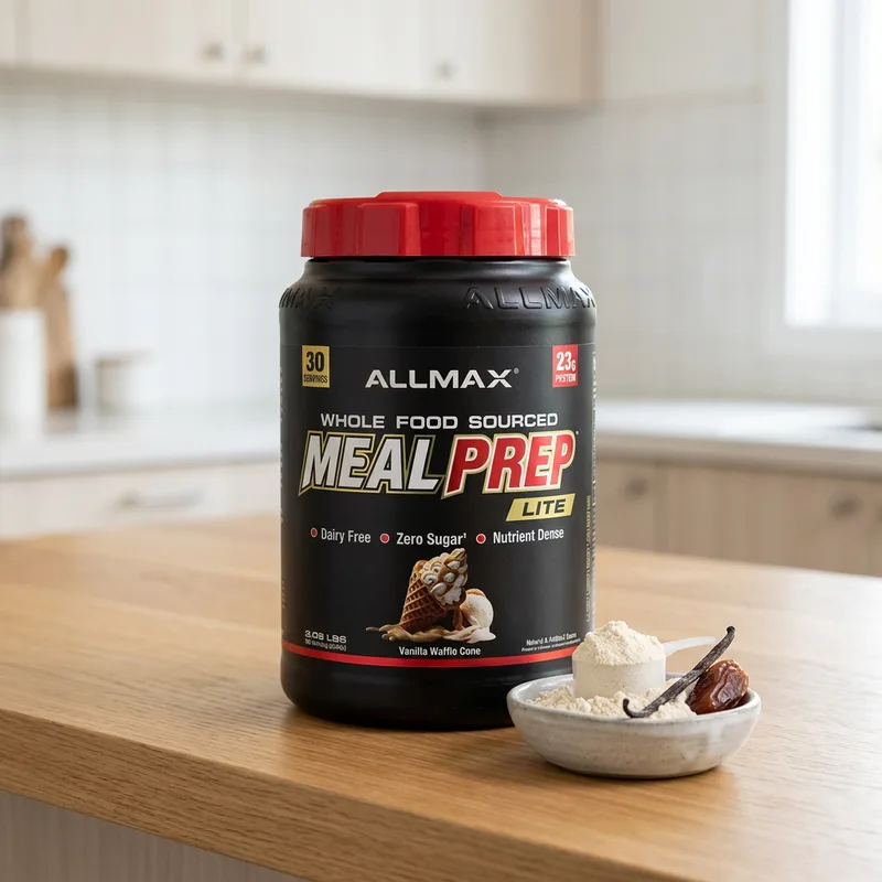 ALLMAX Meal Prep Lite, Vanilla Waffle Cone produktbilde