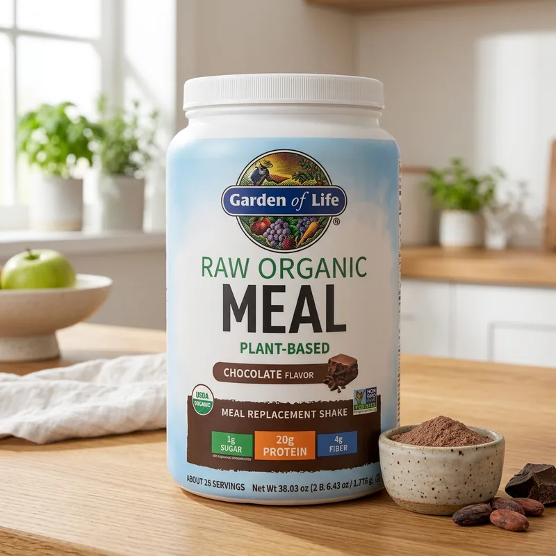 Garden of Life RAW Organic Meal, Sjokolade produktbilde