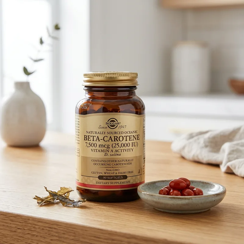 Solgar Naturally Sourced Oceanic Beta-Carotene produktbilde