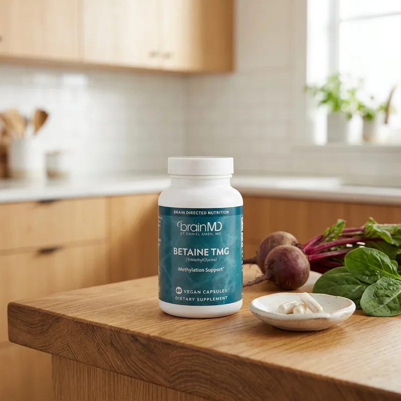 BrainMD Betaine TMG 500 mg produktbilde