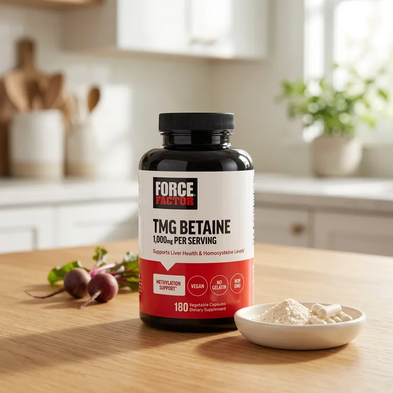 Force Factor TMG Betaine 500 mg produktbilde