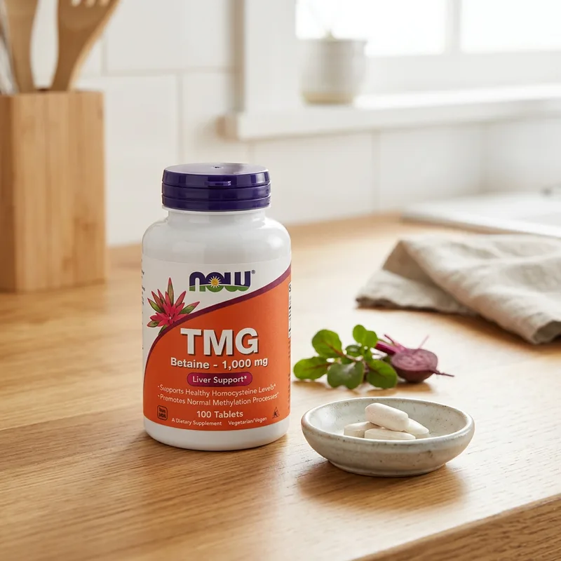 NOW Foods TMG 1000 mg produktbilde