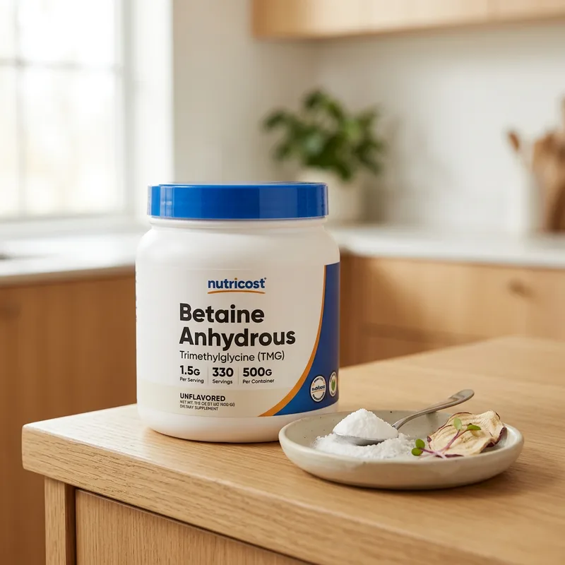 Nutricost Betaine Anhydrous pulver 500 g produktbilde