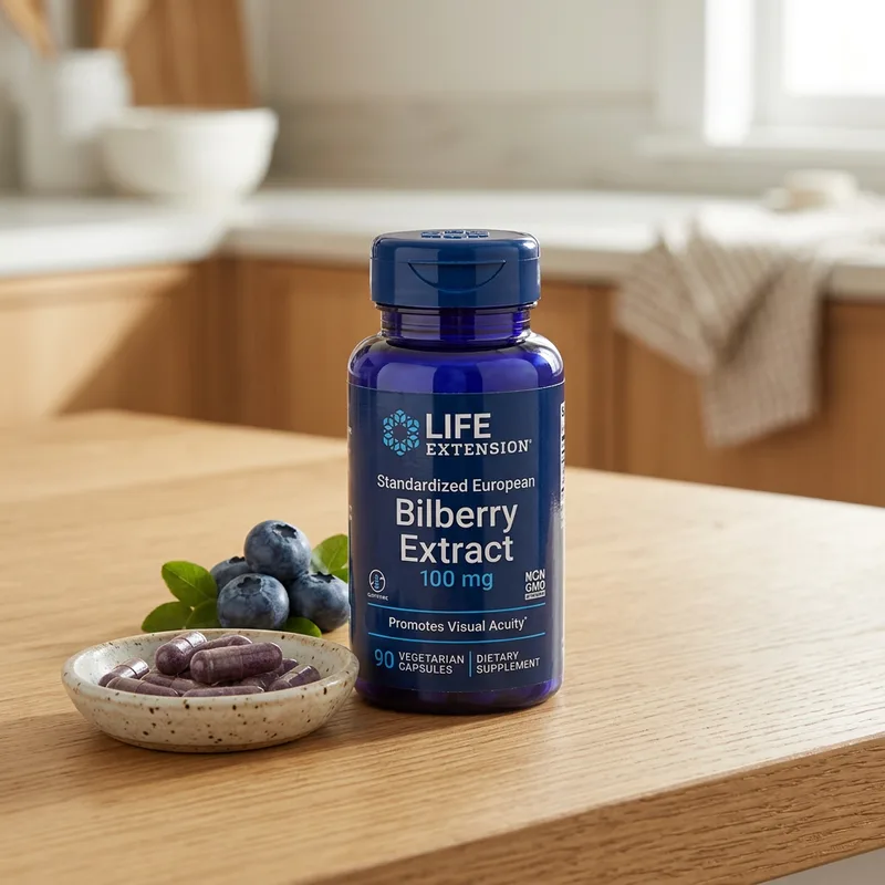 Life Extension Bilberry Extract 100 mg produktbilde