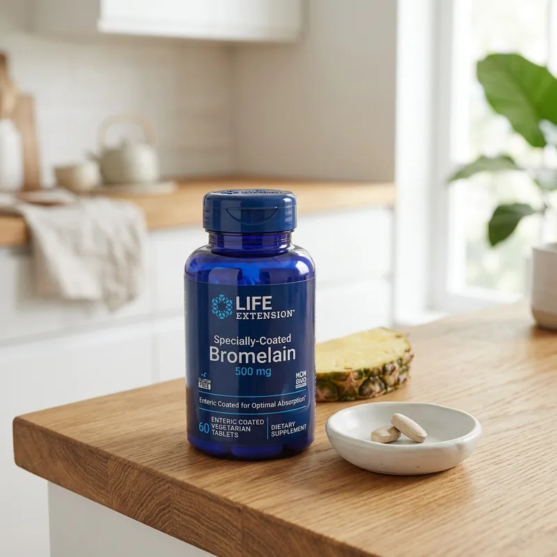 Life Extension Bromelain Specially-Coated produktbilde