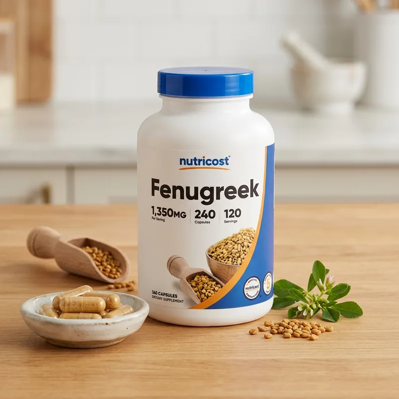 Nutricost Fenugreek 675 mg produktbilde