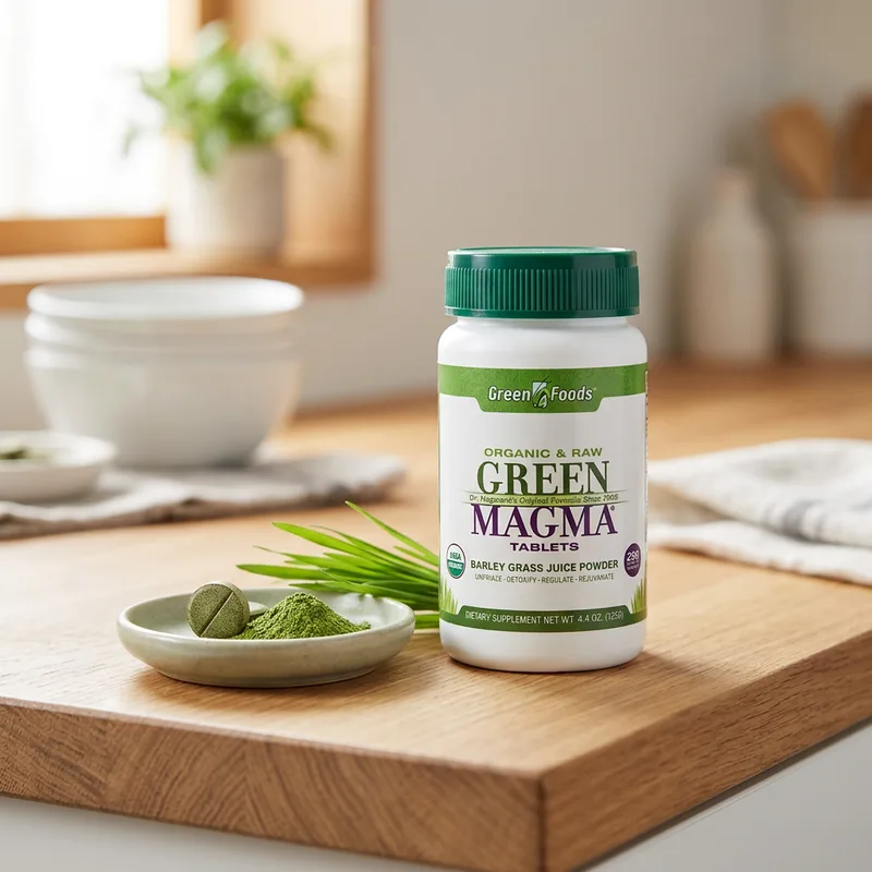 Green Foods Green Magma Bygggress produktbilde