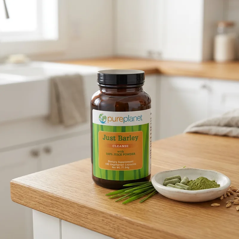 Pure Planet Just Barley Kapsler produktbilde