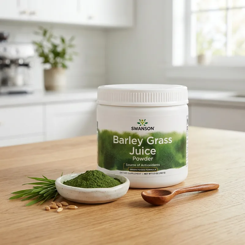 Swanson Bygggress Juicepulver produktbilde