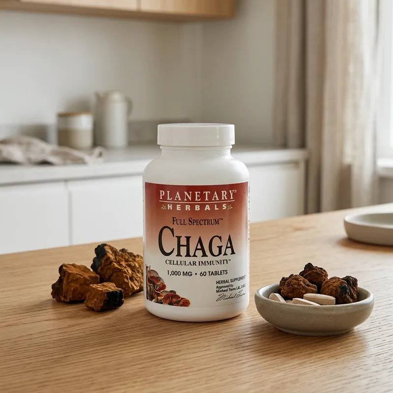 Planetary Herbals Full Spectrum Chaga produktbilde