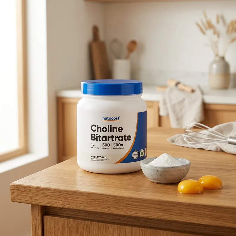 Nutricost Cholinbitartrat Pulver produktbilde