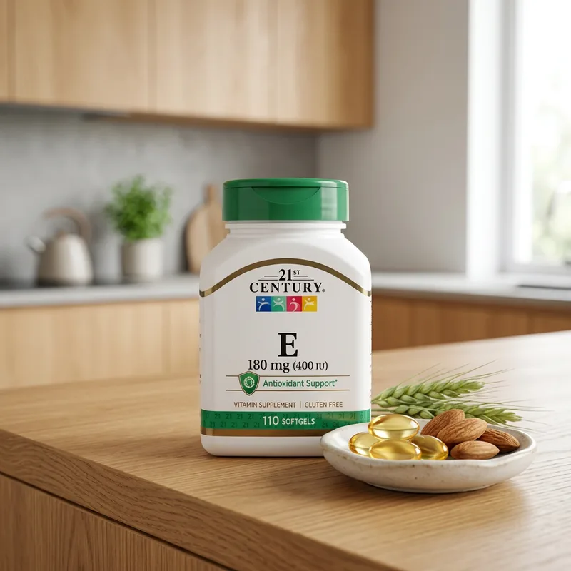 21st Century Vitamin E 180 mg (400 IU) produktbilde