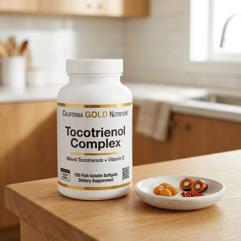 California Gold Nutrition Tocotrienol Complex med vitamin E produktbilde